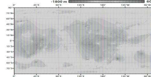 Cassini shapes first global topographic map of Titan