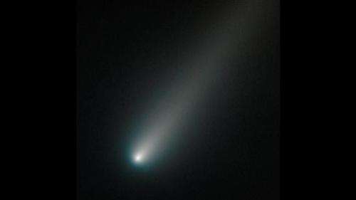 Comet dances with sun, death; giving mixed signals