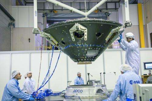 ExoMars lander module named Schiaparelli