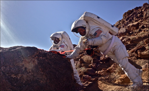 Field tests in Mojave Desert pave way for human exploration of small bodies