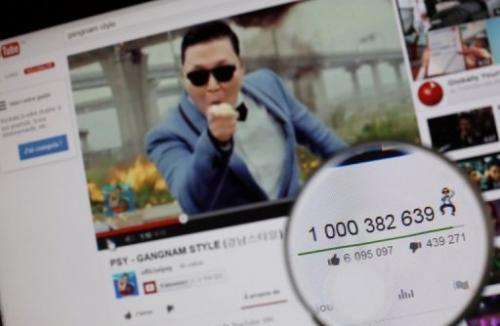 Google said the YouTube page showcasing "Gangnam Style" by Psy has reaped more than $8 million in ad revenue