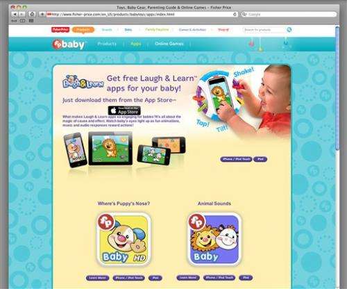 Group: Apps not effective tool for teaching babies