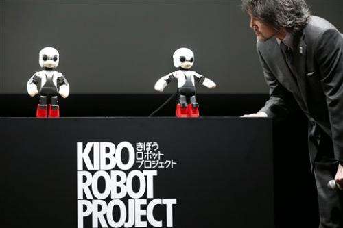 Japan conversation robot ready for outer space