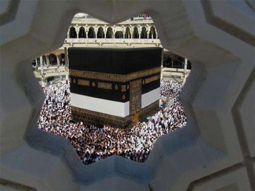 Muslim hajj crowds thinned by virus concerns
