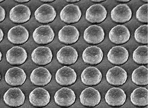 Nanostructures filter light to order