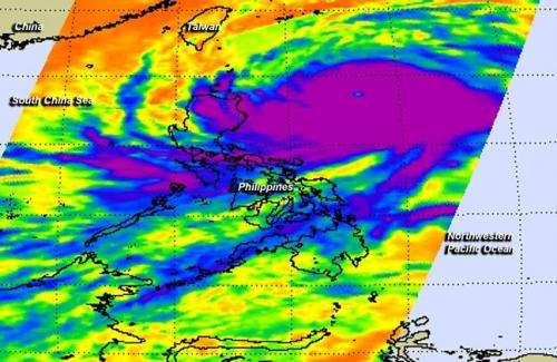 NASA sees super typhoon affecting Philippines and Taiwan, headed to China