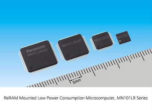 Panasonic starts first mass production of ReRAM mounted microcomputers
