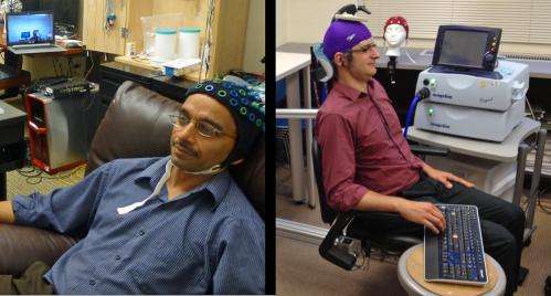 Researcher controls colleague's motions in first human brain-to-brain interface