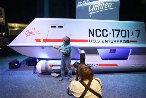 Restored Star Trek ship Galileo arrives in Houston