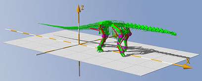 Scientists teach largest dinosaurs to walk