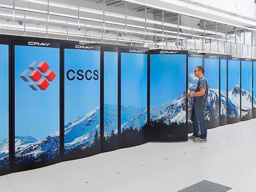 Supercomputer boosted with graphic processors