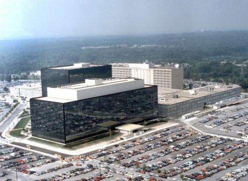 The National Security Agency (NSA) is pictured at Fort Meade, Maryland., on  25 January, 2006