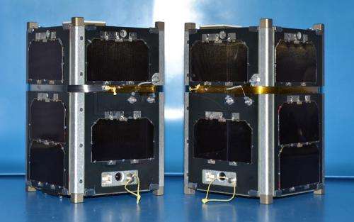 UNH scientists launch 'CubeSats' into radiation belts