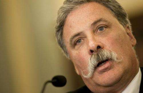 21st Century Fox chief operating officer Chase Carey speaks during a hearing on November 17, 2010 in Washington, DC
