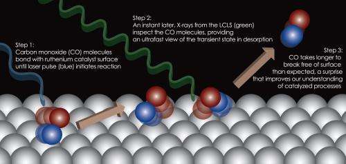 Breakthrough research shows chemical reaction in real time