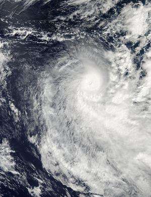 NASA sees Cyclone Victoria developing an eye