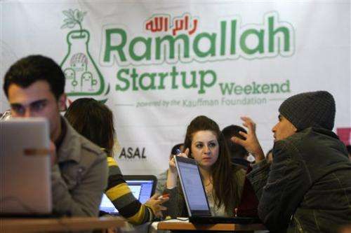 Palestinians seeking statehood look to high-tech