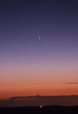 Comet PANSTARRS rises to the occasion mid-March