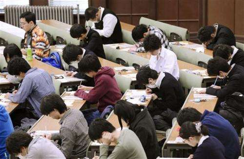Diligent Asian students dominate global exam