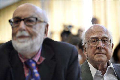 Englert and Higgs win Nobel physics prize