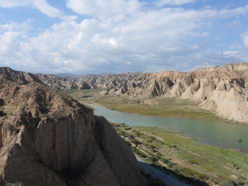 First evidence that dust and sand deposits in China are controlled by rivers