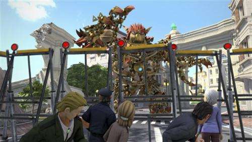 Metamorphosing beast center-stage in Sony game