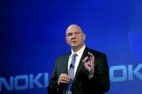 Nokia stock surges on Microsoft takeover