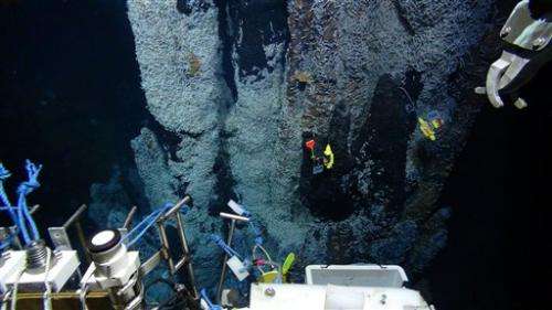 Researchers marvel at world's deepest sea vents