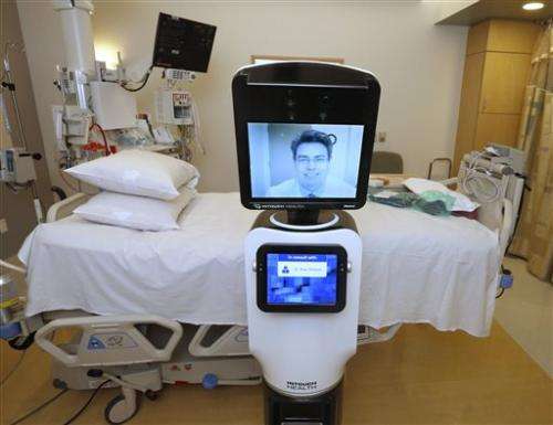 Robots let doctors 'beam' into remote US hospitals
