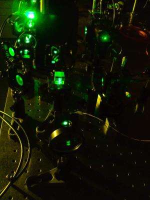 Researchers slow light to a crawl in liquid crystal matrix