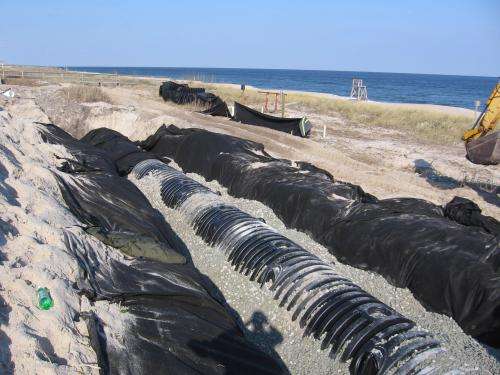 Researchers devise hidden dune filters to treat coastal stormwater runoff