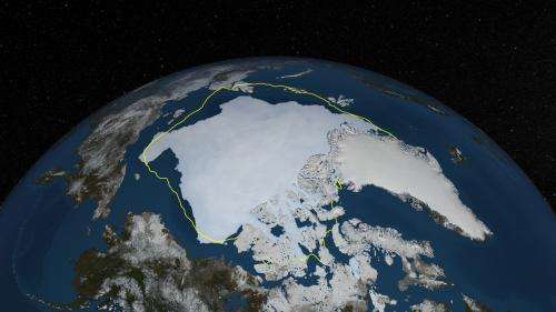 Arctic sea ice minimum in 2013 is sixth lowest on record