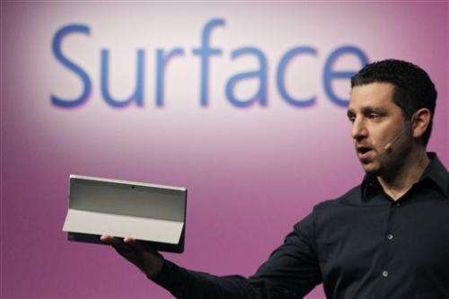 Microsoft unveils new Surface tablets