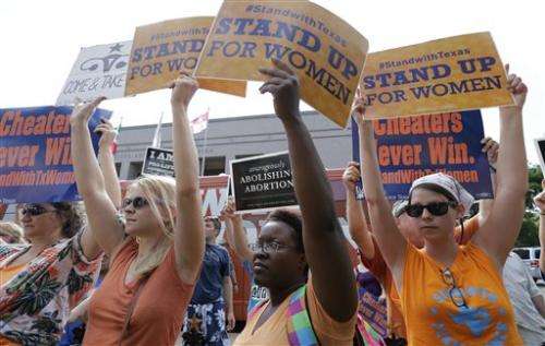 Supreme Court lets Texas abortion law stay for now
