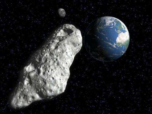 Asteroids no match for paint gun, says professor