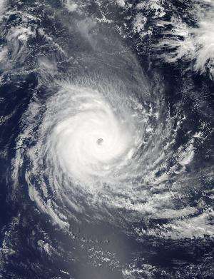 NASA sees Tropical Cyclone Bruce lose its eye