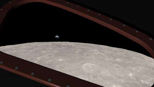 NASA Releases New Earthrise Simulation Video