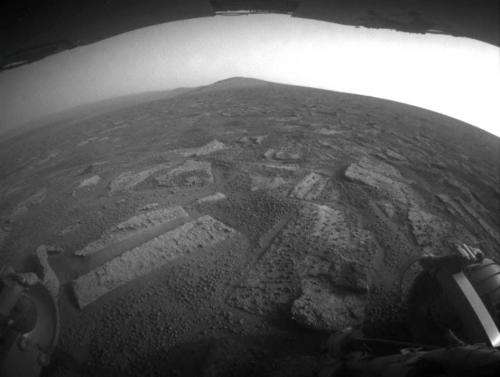 Mars rover Opportunity passes half-way point to next destination