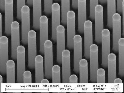 Researchers devise method to create efficient indium phosphate nanowire photovoltaics