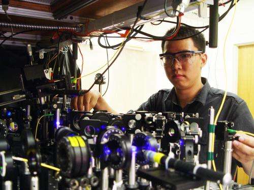 Researchers report first entanglement between light and an optical atomic coherence