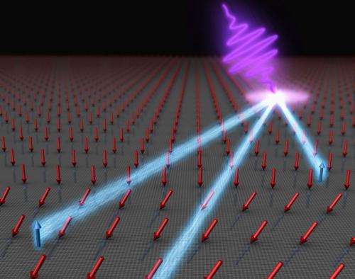 X-ray laser explores how to write data with light