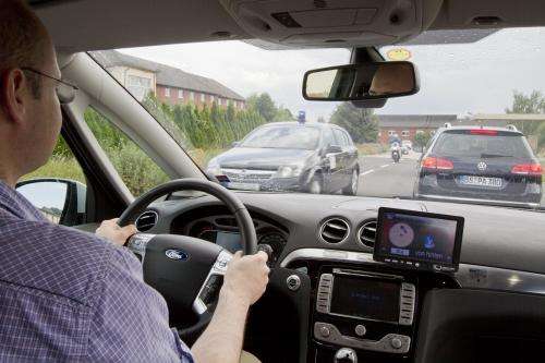 Networked cars make traffic safer and more efficient