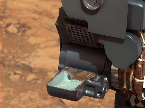 Curiosity rover confirms first drilled Mars rock sample