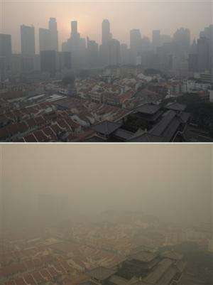 Indonesia sends planes to fight haze-causing fires