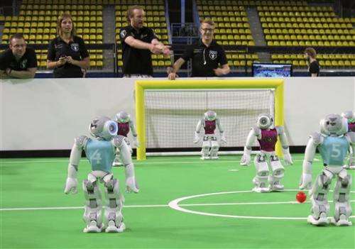 Move over Messi, here come the robots