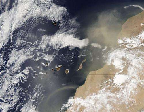 African dust clouds worry Caribbean scientists