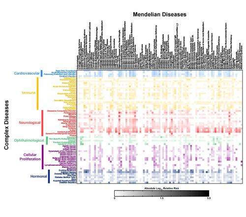 A genetic map for complex diseases