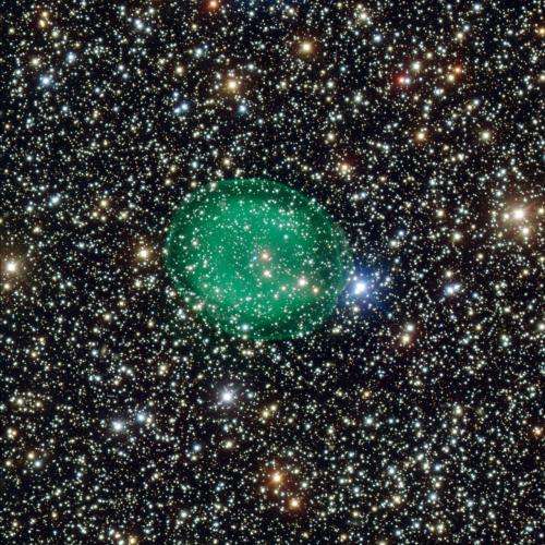 A ghostly green bubble: VLT snaps a planetary nebula