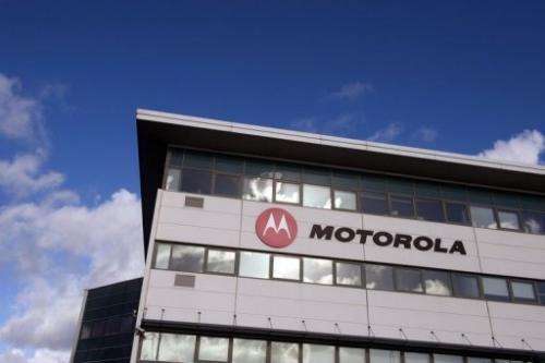 A Motorola Mobility plant in Toulouse, France is pictured on December 26, 2012