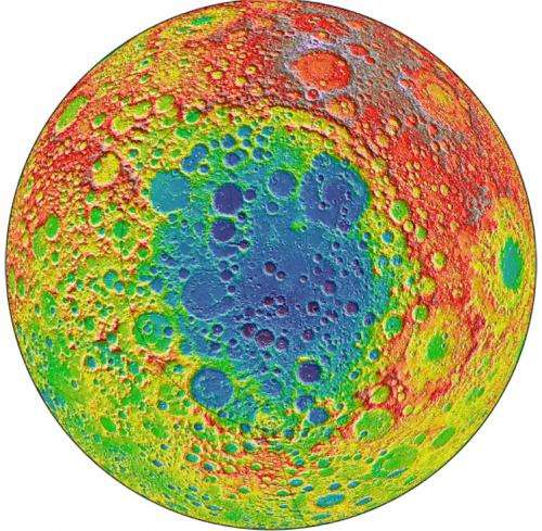 Ancient crater could hold clues about moon's mantle
